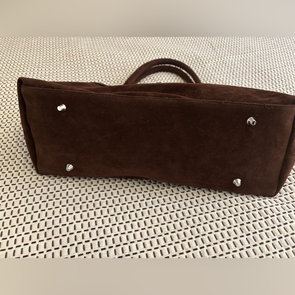 Handbag faux suede - Picture 3 of 3